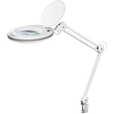 Goobay, Lupe, LED Magnifying Lamp with Clamp, 8 W - 650 lm, 127 mm glass lens, 1.75x magnification, 3 Goobay, Lupe, LED Magnifying Lamp with Clamp, 8 W - 650 lm, 127 mm glass lens, 1.75x magnification, 3