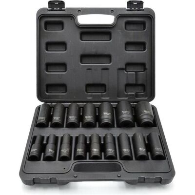 GEKO 16-tlg. Schlagkegelsatz 1/2" - 10-32mm GEKO 16-tlg. Schlagkegelsatz 1/2" - 10-32mm