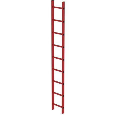 MUNK Günzburger Steigtechnik - Schachtleiter 9Sp, B innen 300 außen 350mm, L 2520mm MUNK Günzburger Steigtechnik - Schachtleiter 9Sp, B innen 300 außen 350mm, L 2520mm