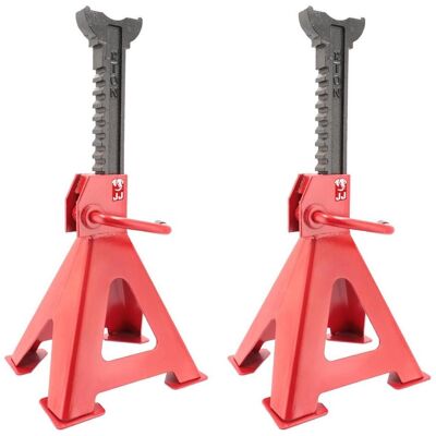 Airpress, Wagenheber, Assteun 12 Ton (groot) CE (72140) set van 2st. 455-705mm (12000 kg) Airpress, Wagenheber, Assteun 12 Ton (groot) CE (72140) set van 2st. 455-705mm (12000 kg)