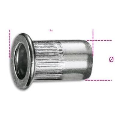 BETA, Nieten, 017420024 1742R-Al M4 Blindnietmuttern 6x12 mm BETA, Nieten, 017420024 1742R-Al M4 Blindnietmuttern 6x12 mm
