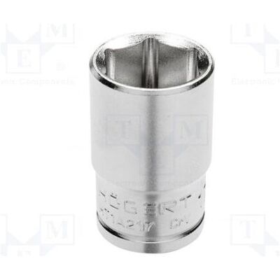 Högert, Steckschlüssel + Stecknuss, Nuss: 6-kant Steckschlüssel HEX 19mm 1/2" (19 mm) Högert, Steckschlüssel + Stecknuss, Nuss: 6-kant Steckschlüssel HEX 19mm 1/2" (19 mm)