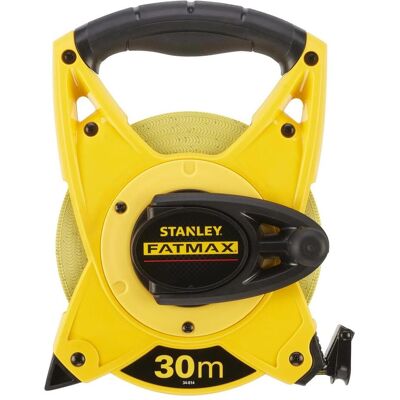 Stanley Längenmesswerkzeug, Bandmass FatMax Fiberglas 30m/19mm (30 m) Stanley Längenmesswerkzeug, Bandmass FatMax Fiberglas 30m/19mm (30 m)