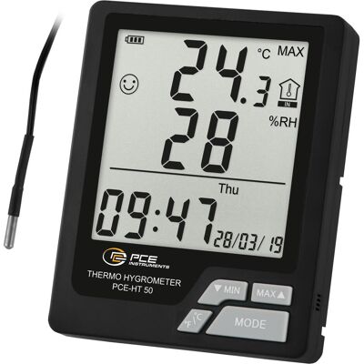 PCE Instruments, Feuchtigkeitsmessgerät, PCE-HT 50 Luftfeuchtemessgerät (Hygrometer) PCE Instruments, Feuchtigkeitsmessgerät, PCE-HT 50 Luftfeuchtemessgerät (Hygrometer)