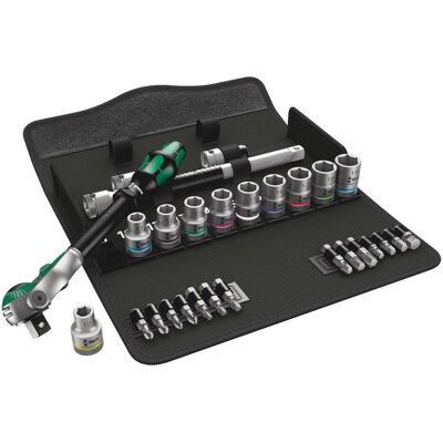 Wera, Steckschlüssel + Stecknuss, 8100 SC 6 Zyklop Speed-Knarrensatz (10 mm, 11 mm, 12 mm, 13 mm, 14 mm, 15 mm, 16 mm, 17 mm, 18 mm, 19 mm) Wera, Steckschlüssel + Stecknuss, 8100 SC 6 Zyklop Speed-Knarrensatz (10 mm, 11 mm, 12 mm, 13 mm, 14 mm, 15 mm, 16 mm, 17 mm, 18 mm, 19 mm)