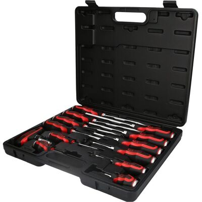 KS Tools, Schraubenzieher, ERGOTORQUEmax Schlagkappen-Schraubendreher-Satz, 13-tlg (Innenvierkant) KS Tools, Schraubenzieher, ERGOTORQUEmax Schlagkappen-Schraubendreher-Satz, 13-tlg (Innenvierkant)