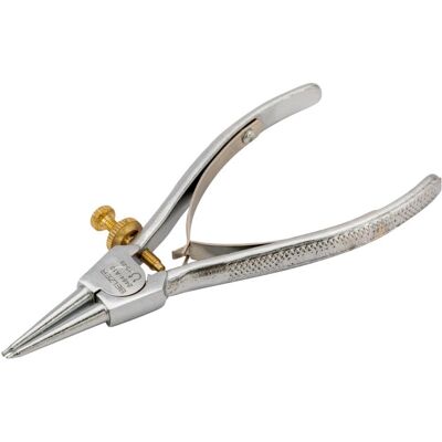 Bahco Zange, Zangen für Aussensicherungsringe mit geraden Backen, verchromt, 10 bis 25 mm (180 mm) Bahco Zange, Zangen für Aussensicherungsringe mit geraden Backen, verchromt, 10 bis 25 mm (180 mm)