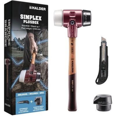 Halder, Hammer, Schonhammer SIMPLEX-Plusbox Starterkit (2000 g) Halder, Hammer, Schonhammer SIMPLEX-Plusbox Starterkit (2000 g)