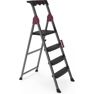 Hanah Home, Leiter + Gerüst, Comfort 3+1 Folding Ladder (142 cm) Hanah Home, Leiter + Gerüst, Comfort 3+1 Folding Ladder (142 cm)