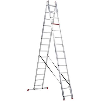 Altrex, Leiter + Gerüst, 2 piece aluminum ladder (Plattformleiter) Altrex, Leiter + Gerüst, 2 piece aluminum ladder (Plattformleiter)