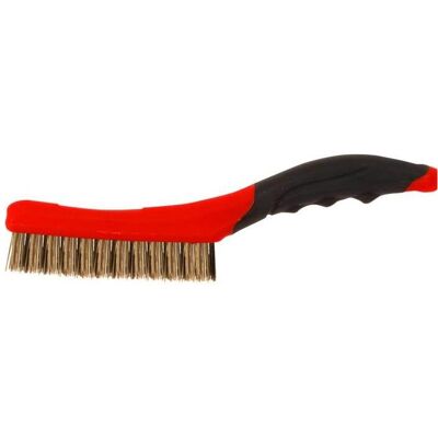 Proline, Schleifmittel, Pro-Line Drahtbürste, Messing, 4x16 Reihen, 260 mm (32634) Proline, Schleifmittel, Pro-Line Drahtbürste, Messing, 4x16 Reihen, 260 mm (32634)
