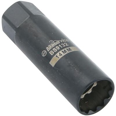 Bikeservice, Steckschlüssel + Stecknuss, Bike Service Stecknuss Kerze 14 mm extrasottile (Werkzeug Motor)/Extra Thin Wall SPARK S (14 mm, 17 mm) Bikeservice, Steckschlüssel + Stecknuss, Bike Service Stecknuss Kerze 14 mm extrasottile (Werkzeug Motor)/Extra Thin Wall SPARK S (14 mm, 17 mm)