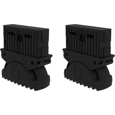 Munk, Leiter + Gerüst, nivello-Innenschuh elektrisch ableitfähig 73x25 mm Munk, Leiter + Gerüst, nivello-Innenschuh elektrisch ableitfähig 73x25 mm