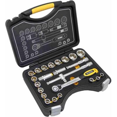 Ironside, Steckschlüssel + Stecknuss, Profi Steckschlüssel-Set 24-tlg. 13 mm (1/2") Flank Drive (13 mm) Ironside, Steckschlüssel + Stecknuss, Profi Steckschlüssel-Set 24-tlg. 13 mm (1/2") Flank Drive (13 mm)