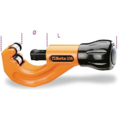 Beta Tools, Bolzenschneider + Seitenschneider, Rohrschneider für Kupfer- und Leichtmetalllegierungen (336) (160 mm) Beta Tools, Bolzenschneider + Seitenschneider, Rohrschneider für Kupfer- und Leichtmetalllegierungen (336) (160 mm)