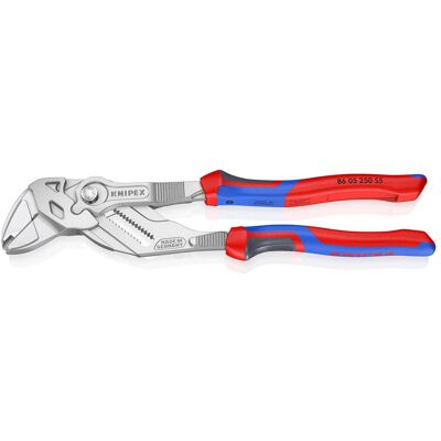 Knipex, Zange, Szczypce-Klucz 250mm Z Funkcją Zagniatania Kołnierzy Alu (266 mm) Knipex, Zange, Szczypce-Klucz 250mm Z Funkcją Zagniatania Kołnierzy Alu (266 mm)