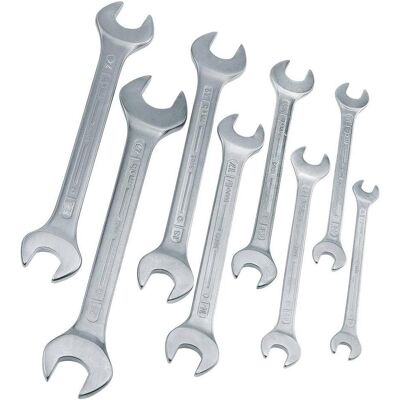 Peddinghaus, Schraubenschlüssel, MOB 9005000201 Doppel-Maulschlüssel-Satz 8teilig Schlüsselweite (Metrisch) 8 - (10 mm, 11 mm, 12 mm, 13 mm, 14 mm, 15 mm, 16 mm, 17 mm, 18 mm, 19 mm, 20 mm, 21 mm, 22 mm, 23 mm, 24 mm, 8 mm, 9 mm) Peddinghaus, Schraubenschlüssel, MOB 9005000201 Doppel-Maulschlüssel-Satz 8teilig Schlüsselweite (Metrisch) 8 - (10 mm, 11 mm, 12 mm, 13 mm, 14 mm, 15 mm, 16 mm, 17 mm, 18 mm, 19 mm, 20 mm, 21 mm, 22 mm, 23 mm, 24 mm, 8 mm, 9 mm)