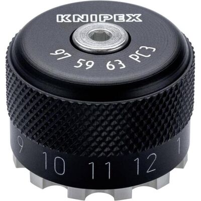 Knipex, Zange, 97 59 63 PC3 Kontaktaufnahme Gedrehte Kontakte 0.08 bis 2.5 mm² (55 mm) Knipex, Zange, 97 59 63 PC3 Kontaktaufnahme Gedrehte Kontakte 0.08 bis 2.5 mm² (55 mm)