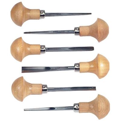 Pfeil, Raspel + Feile, Linol- und Holzschnittmesser Satz (125 mm) Pfeil, Raspel + Feile, Linol- und Holzschnittmesser Satz (125 mm)
