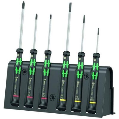 Wera, Schraubenzieher, Elektronik-Schraubendreher-Sortiment Kraftform-Micro Wera, Schraubenzieher, Elektronik-Schraubendreher-Sortiment Kraftform-Micro