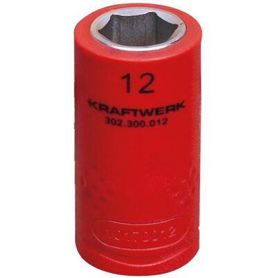 Kraftwerk, Steckschlüssel + Stecknuss, Elektriker Stecknuss VDE (12 mm) Kraftwerk, Steckschlüssel + Stecknuss, Elektriker Stecknuss VDE (12 mm)