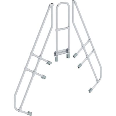 Munk, Leiter + Gerüst, Zweiter Handlauf für Überstieg 60° 6 Stufen (Gerüst, 100 cm) Munk, Leiter + Gerüst, Zweiter Handlauf für Überstieg 60° 6 Stufen (Gerüst, 100 cm)
