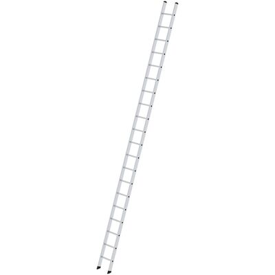MUNK Günzburger Steigtechnik - Anlegeleiter 20 Sprossen - Aluminium - 5900mm - Leiter MUNK Günzburger Steigtechnik - Anlegeleiter 20 Sprossen - Aluminium - 5900mm - Leiter