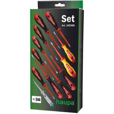 Haupa, Schraubenzieher, Schraubendreherset 12tlg Schraubendreher 102980 Haupa, Schraubenzieher, Schraubendreherset 12tlg Schraubendreher 102980