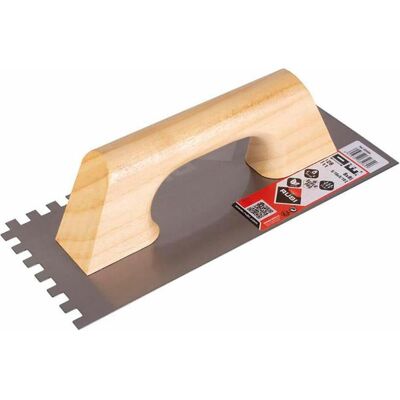 Rubi, Kelle + Spachtel, Gezahnte Glättekelle (12 cm) Rubi, Kelle + Spachtel, Gezahnte Glättekelle (12 cm)