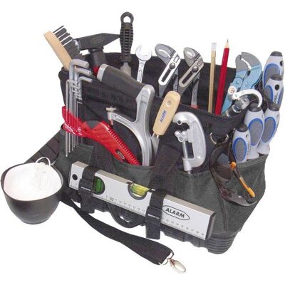 Alarm, Werkzeugkoffer, Werkzeuge 56077100 Werkzeugtasche bestückt (L x B x H) 460 x 220 x 220 Alarm, Werkzeugkoffer, Werkzeuge 56077100 Werkzeugtasche bestückt (L x B x H) 460 x 220 x 220