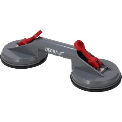 Dedra, Hebehilfe, Saugheber 2x118 mm, maximal 60 kg (60 kg) Dedra, Hebehilfe, Saugheber 2x118 mm, maximal 60 kg (60 kg)