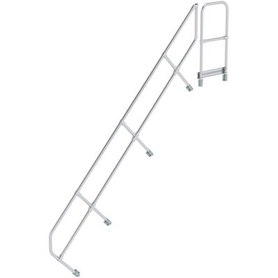Munk, Leiter + Gerüst, Zweiter Handlauf für Treppe mit Plattform 45° 12 Stufen (Gerüst, 46 cm) Munk, Leiter + Gerüst, Zweiter Handlauf für Treppe mit Plattform 45° 12 Stufen (Gerüst, 46 cm)