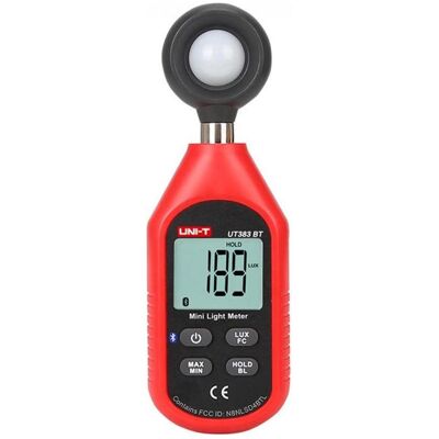 Uni-T UT383 Luxmeter - 0-199999 Lux, Digital LCD, Echtzeit Helligkeit Uni-T UT383 Luxmeter - 0-199999 Lux, Digital LCD, Echtzeit Helligkeit