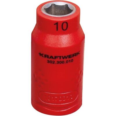 Kraftwerk, Steckschlüssel + Stecknuss, Elektriker Stecknuss VDE (10 mm) Kraftwerk, Steckschlüssel + Stecknuss, Elektriker Stecknuss VDE (10 mm)