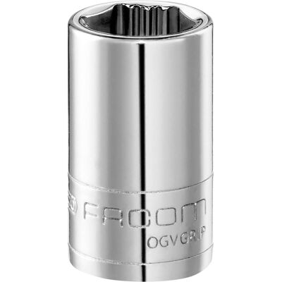 Facom, Steckschlüssel + Stecknuss, Stecknuss 1/4" R.9GRP (13 mm) Facom, Steckschlüssel + Stecknuss, Stecknuss 1/4" R.9GRP (13 mm)