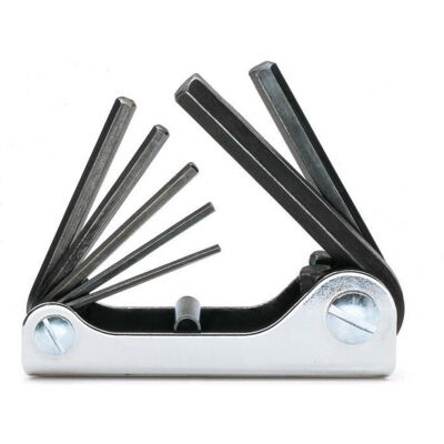 Beta 7-teiliges Innensechskantschlüssel-Set - Kompakt, Vielseitig, Weiß Beta 7-teiliges Innensechskantschlüssel-Set - Kompakt, Vielseitig, Weiß