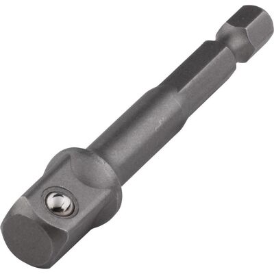wolfcraft, Steckschlüssel + Stecknuss, 1 Stecknuss-Adapter Aufnahme 3/8, l=65mm (3/8") wolfcraft, Steckschlüssel + Stecknuss, 1 Stecknuss-Adapter Aufnahme 3/8, l=65mm (3/8")