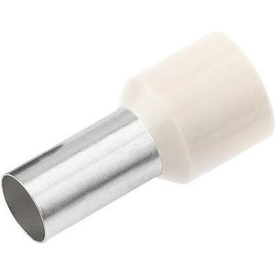 Cimco, Kabelverbindung, 18 0996 Aderendhülse 1 x 0.50 mm² x 6 mm Teilisoliert Weiss 100 St. Cimco, Kabelverbindung, 18 0996 Aderendhülse 1 x 0.50 mm² x 6 mm Teilisoliert Weiss 100 St.