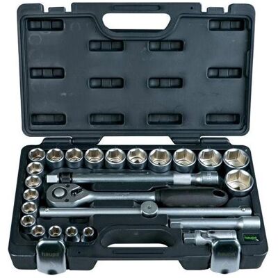 Haupa, Steckschlüssel + Stecknuss, Steckschlüssel-Satz 12,8mm(1/2) 110677 Haupa, Steckschlüssel + Stecknuss, Steckschlüssel-Satz 12,8mm(1/2) 110677