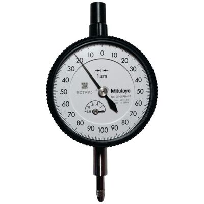 Mitutoyo, Messuhr + Messschraube, Messuhr 0,001 mm Messbereich 1 mm Edelsteingelagert Mitutoyo, Messuhr + Messschraube, Messuhr 0,001 mm Messbereich 1 mm Edelsteingelagert