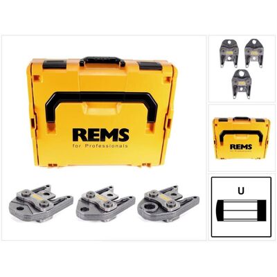 REMS - U 16-20-25 - Systemkoffer - L-Boxx - Presszangen Set REMS - U 16-20-25 - Systemkoffer - L-Boxx - Presszangen Set
