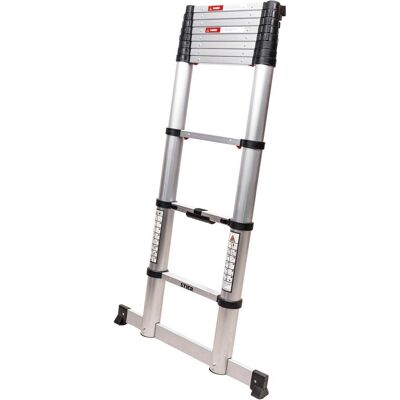 Stier, Leiter + Gerüst, Teleskopleiter Premium+ 3,2 m 11 Sprossen (Teleskopleiter, 81 cm) Stier, Leiter + Gerüst, Teleskopleiter Premium+ 3,2 m 11 Sprossen (Teleskopleiter, 81 cm)