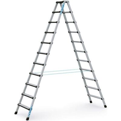Zarges, Leiter + Gerüst, Comfortstep B - LM-Stufen-Stehleiter 2 x 11 Stufen (Stehleiter, 299 cm) Zarges, Leiter + Gerüst, Comfortstep B - LM-Stufen-Stehleiter 2 x 11 Stufen (Stehleiter, 299 cm)