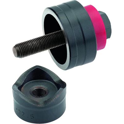 Cimco, Stanzwerkzeug, CIM 132346 Schraublocher Rund Basic 3-1 / 8 Loch-D82mm, Gr19x75mm, Vorbohr-D20 Cimco, Stanzwerkzeug, CIM 132346 Schraublocher Rund Basic 3-1 / 8 Loch-D82mm, Gr19x75mm, Vorbohr-D20
