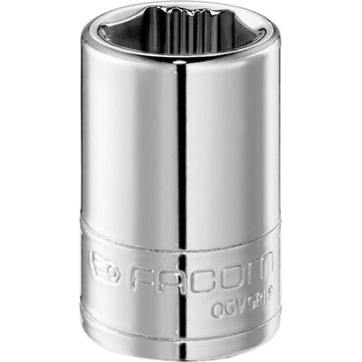 Facom, Steckschlüssel + Stecknuss, Stecknuss 1/4" R.11GRP (27 mm) Facom, Steckschlüssel + Stecknuss, Stecknuss 1/4" R.11GRP (27 mm)