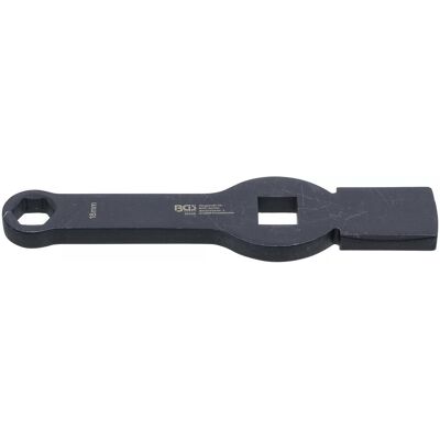 BGS, Schraubenschlüssel, Schlag-Ringschlüssel Sechskant mit 2 Schlagflächen SW 18 mm (18 mm) BGS, Schraubenschlüssel, Schlag-Ringschlüssel Sechskant mit 2 Schlagflächen SW 18 mm (18 mm)