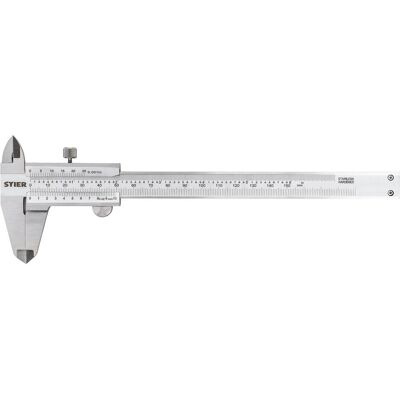 Stier, Messlehre, Analoger Messschieber, 150 mm (15 cm) Stier, Messlehre, Analoger Messschieber, 150 mm (15 cm)