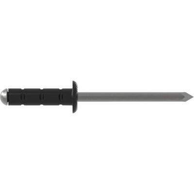 Gesipa, Nieten, 216720659 schwarz Blindniet 4,8 x 25 Aluminium/RVS 250 Stück Gesipa, Nieten, 216720659 schwarz Blindniet 4,8 x 25 Aluminium/RVS 250 Stück