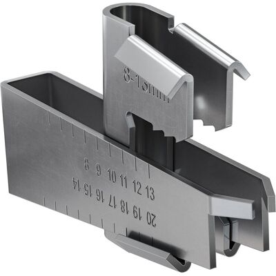 Fischer, Schraubstock + Zwinge, Trägerklammer TKL S Ø11 A4 Fischer, Schraubstock + Zwinge, Trägerklammer TKL S Ø11 A4