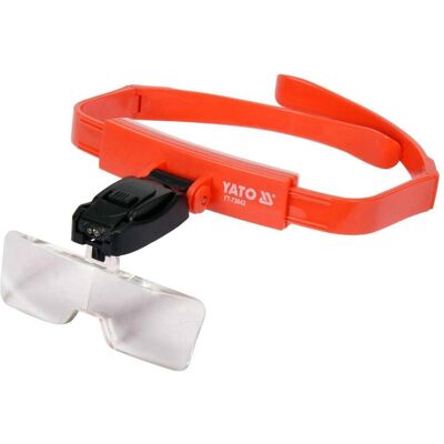 Yato, Lupe, Profi Kopfband-Lupe mit Beleuchtung Vergrösserung 1x/1,5/2x/2,5x/3,5x Yato, Lupe, Profi Kopfband-Lupe mit Beleuchtung Vergrösserung 1x/1,5/2x/2,5x/3,5x
